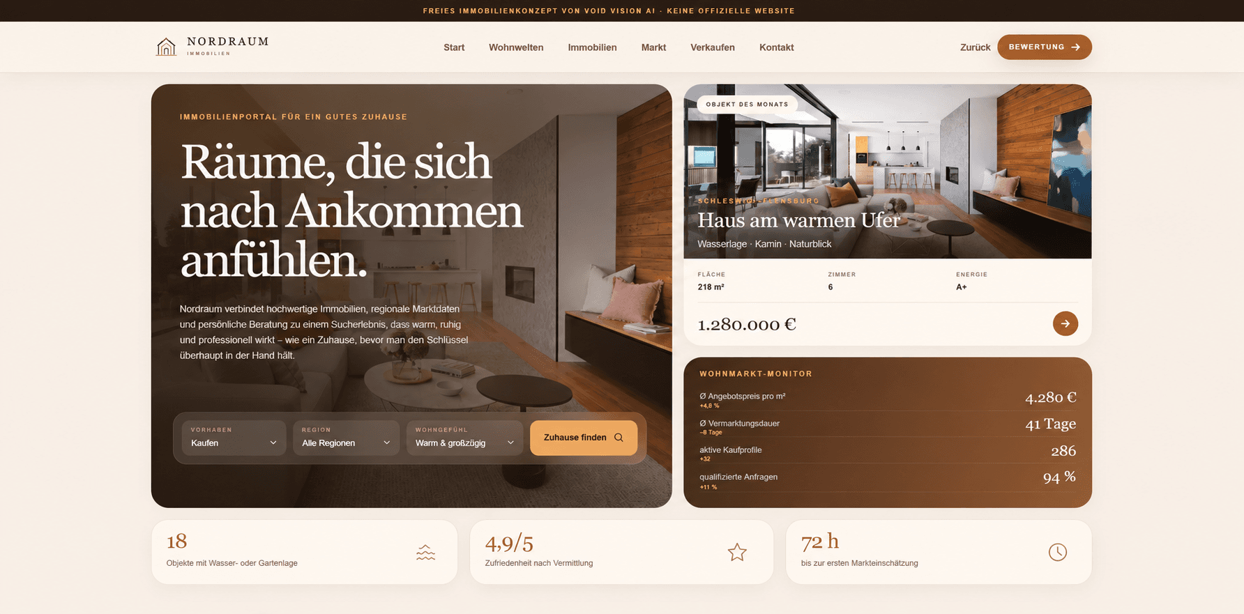 Vorschau des Projekts Nordraum Immobilien