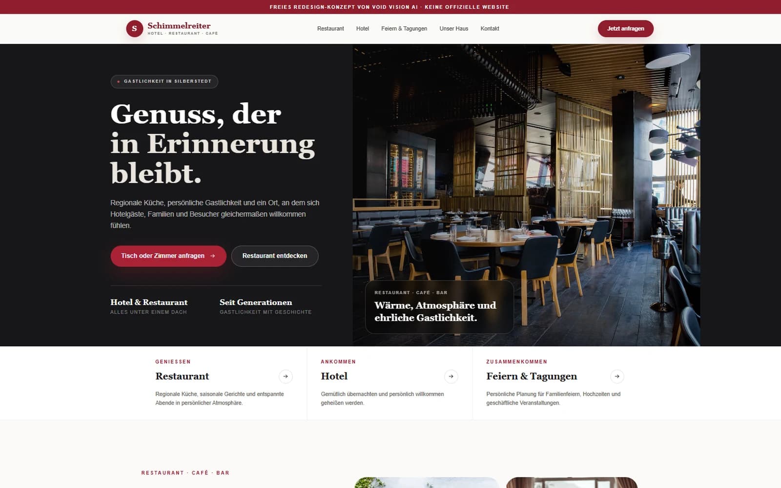 Vorschau des Projekts Hotel & Restaurant Schimmelreiter